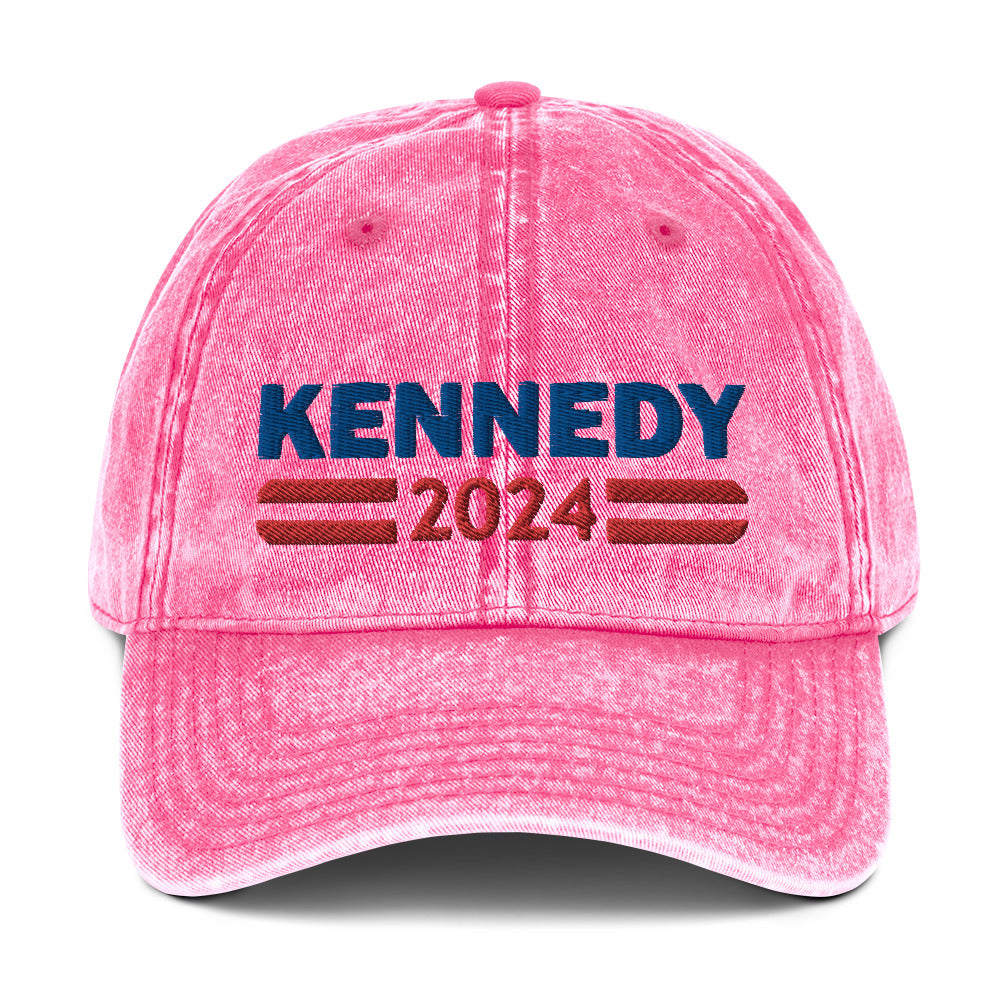 Kennedy 2024 Hat, Embroidered RFK Jr 2024 Presidential Campaign Vintag