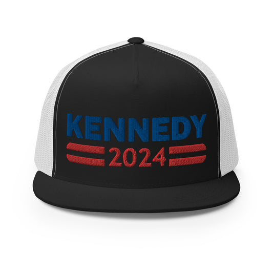 Kennedy 2024 Hat, Embroidered RFK Jr 2024 Presidential Campaign Trucker Cap