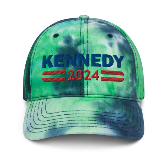 Kennedy 2024 Hat, Embroidered RFK Jr 2024 Presidential Campaign Tie Dye Cap
