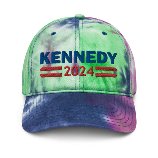 Kennedy 2024 Hat, Embroidered RFK Jr 2024 Presidential Campaign Tie Dye Cap
